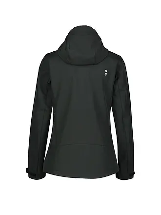 MERU | Veste softshell à capuche Toulouse pour femmes | schwarz